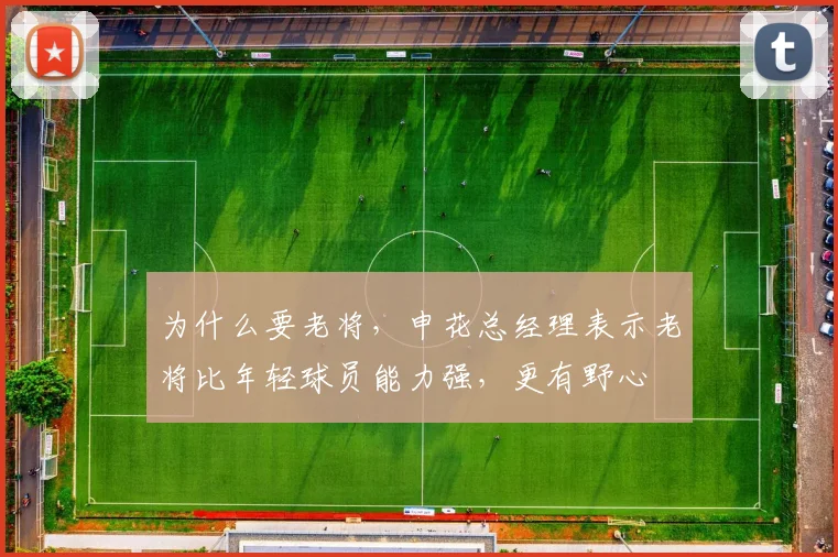 为什么要老将，申花总经理表示老将比年轻球员能力强，更有野心