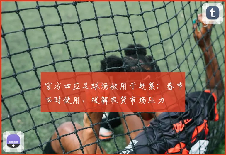 官方回应足球场被用于赶集：春节临时使用，缓解农贸市场压力